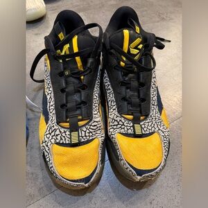 SIGNED Jordans, game day shoes from Nimari Burnett university of Michigan